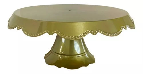 Boleira Pequena Dourado - 18x7 cm