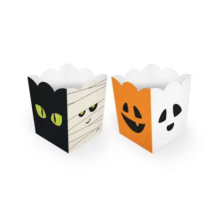 Cachepot Decorativo Halloween 10cm x 7cm- 8 unidades