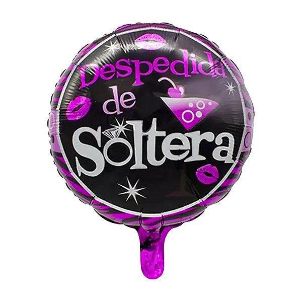 Balão Metalizado Despedida de Solteira 18" - Aprox. 45cm