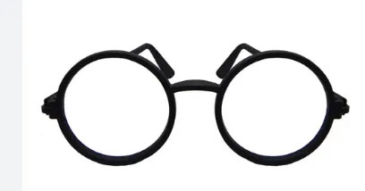 Óculos Redondo Fino Sem Lentes - 1 Unidade