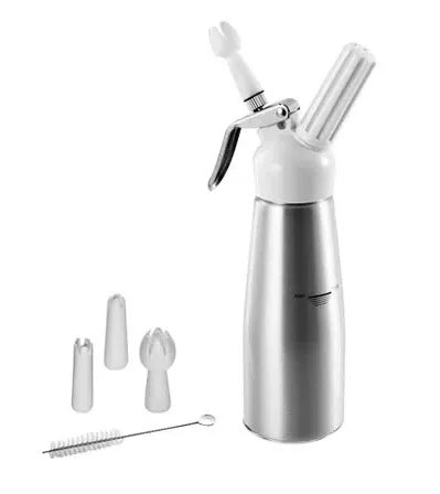 Garrafa De Chantilly Sifão Profissional em Alumínio Mimo Style - 500ml