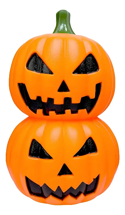 Abóbora Halloween Decoração Moranga Alfa Dupla - 48cm