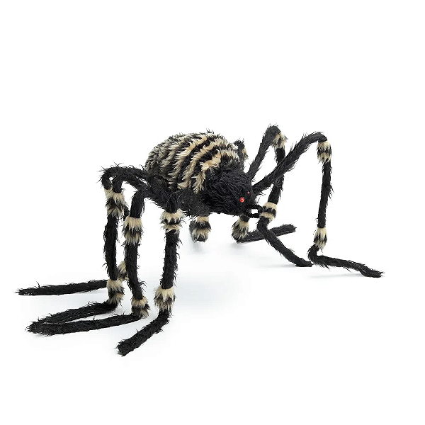 Aranha Dourada Decorativa Halloween 77cm