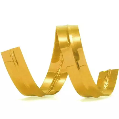 Fecho Prático Lacre Fácil De Arame 12 cm Dourado - 100 unidades