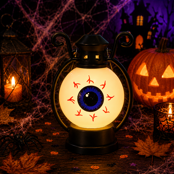Lanterna Olho Led Halloween 11cm