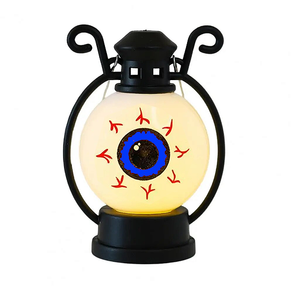 Lanterna Olho Led Halloween - 11cm x 8cm