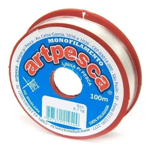 Linha de Nylon para Pesca 0,20mm - 100 metros