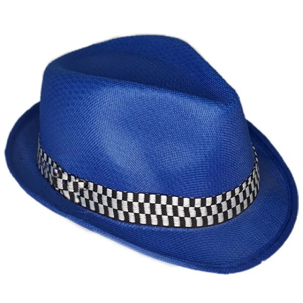 Chapéu Estilo Malandrinho Azul