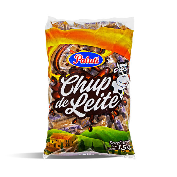 Doce De Leite Cremoso Chup Pacote 50 Sachês De 14gr