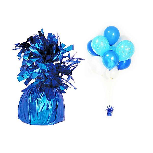 Peso para Arranjos de Balões Azul - 150g - 1 Unidade