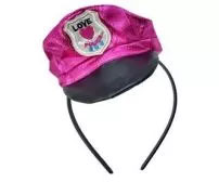 Tiara Love Police Cap Pink