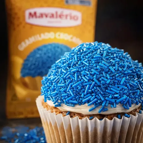 Granulado Crocante Azul 150G - Mil Cores Mavalério