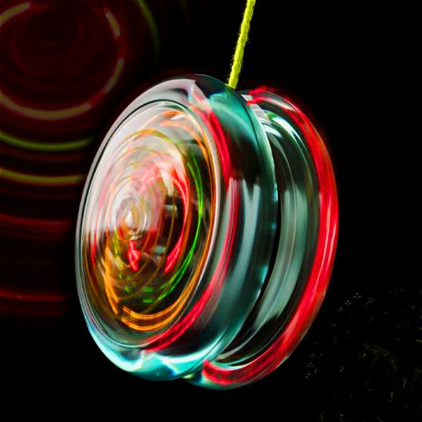 Brinquedo Ioiô com Luz de Led 5,5cm