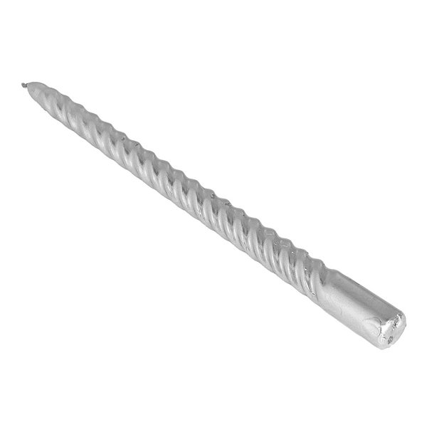 Vela Castiçal Torcidas 25cm Prata - 4unidades