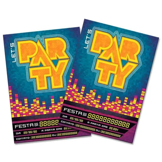 2 Painéis Cartonado Festa Balada (PROMOÇÃO)