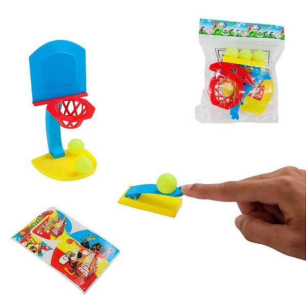 Jogo Mini Basquete com Lançador Color