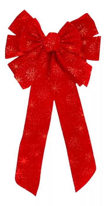 Laço Grande Decoração de Natal - 58cm