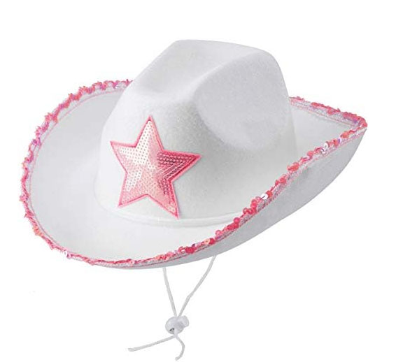 Chapéu Country Stars Branco