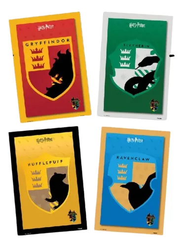 Quadro Decorativo Festa Harry Potter - 4 Unidades