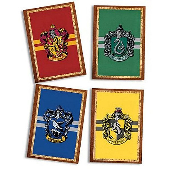 Quadro Decorativo Festa Harry Potter - 04 unidades