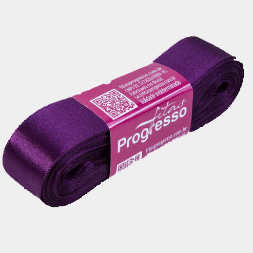Fita Cetim Simples 38mmx10metros - Violeta