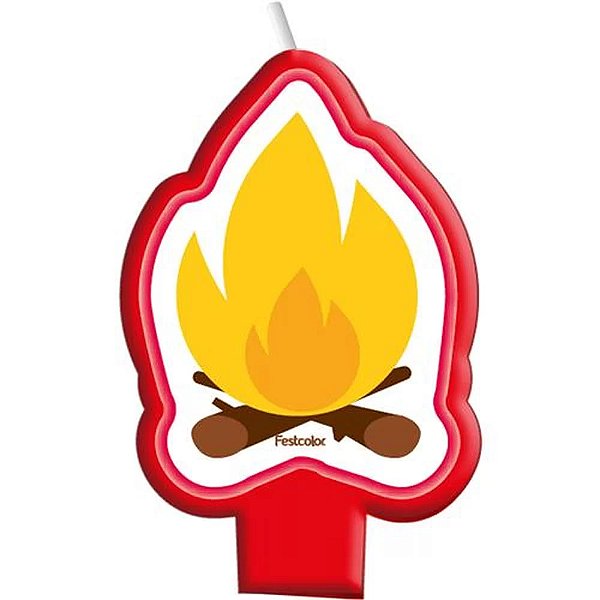 Vela Plana Decorativa Festa Junina