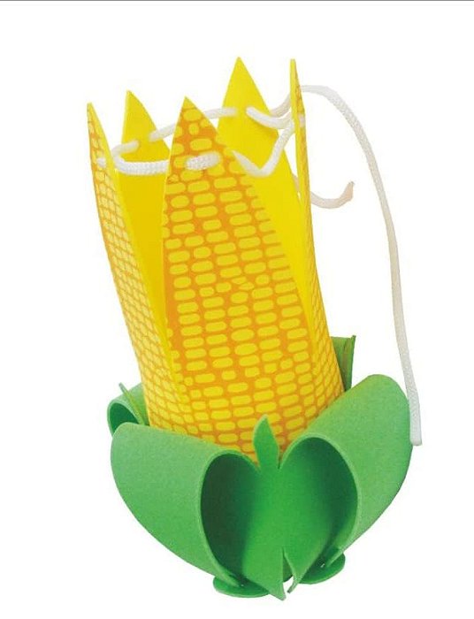 Caixa Surpresa EVA em Formato de Milho 19x8cm - 8 Unidades