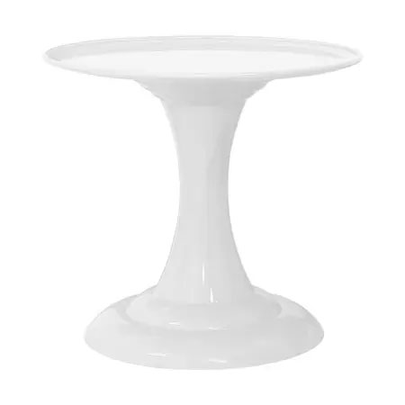 Boleira de Plástico Gaia Branco - 22x19,5cm