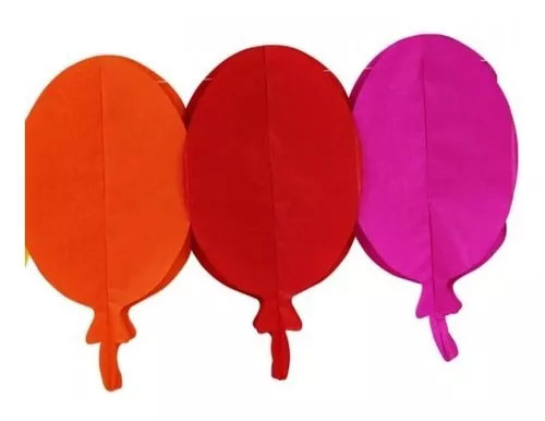 Guirlanda Junina Balão Colorido 3M de Comprimento