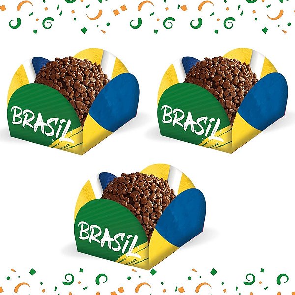 Porta Forminha Brasil - 40 Unidades