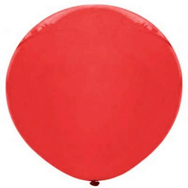 Balão Bexigão Gigante - Vermelho - 40 Polegadas (101cm)