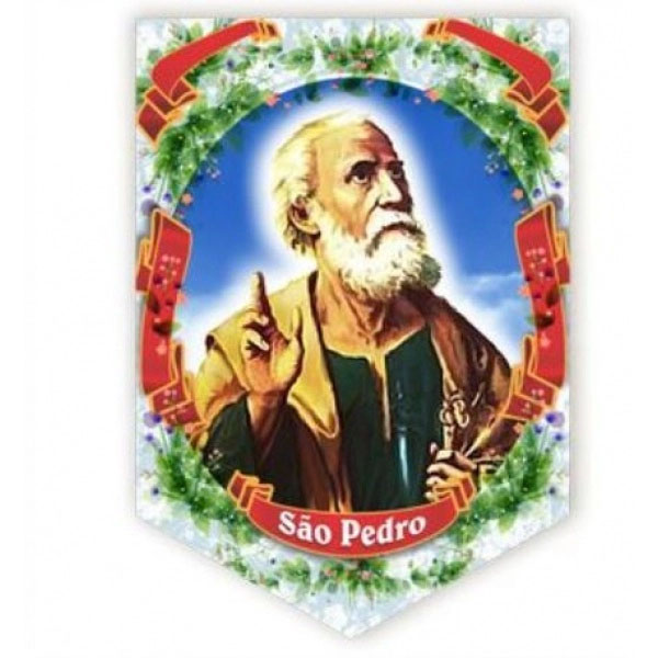 Banner São Pedro 46x32cm