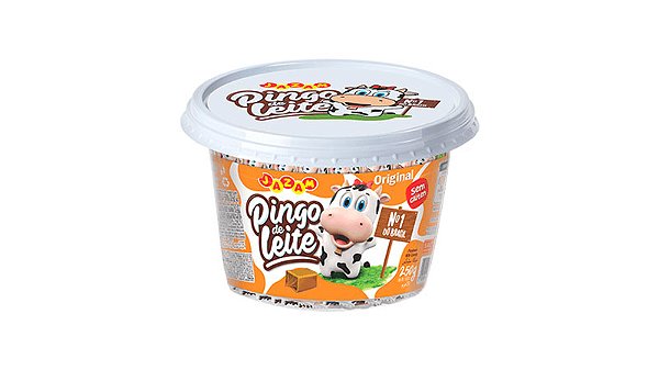 Pingo de Leite Tradicional de 250g - 25 Unidades
