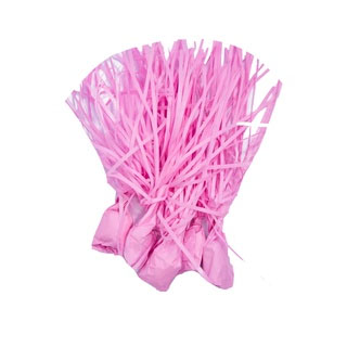 Papel para Bala de Coco Franjado - Rosa - 40 Unidades