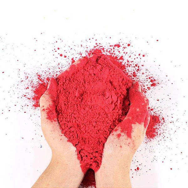 Pó Colorido para Festas - Vermelho - 50g