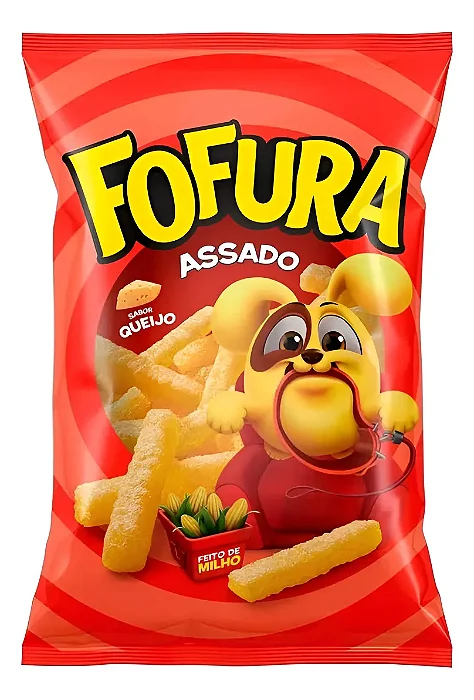 Salgadinho de Milho Palito Sabor Queijo – 60g – Fofura