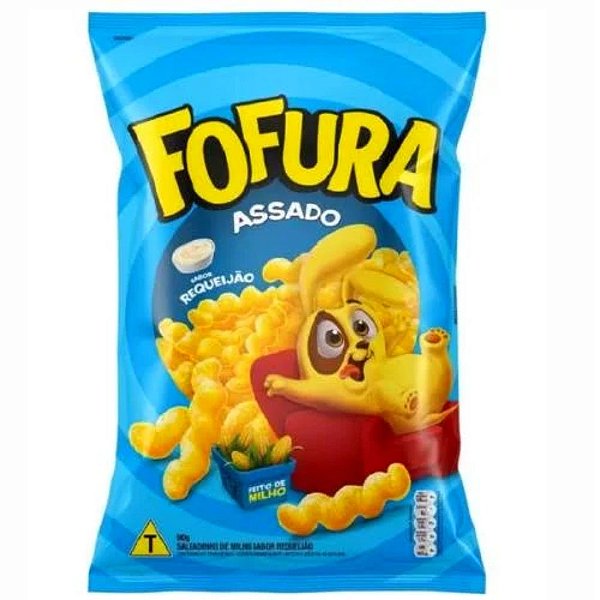 Salgadinho Fofura Sabor Requeijão 70g - Lucky