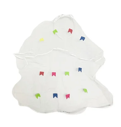 Tiara Junino Véu Noiva Bandeirinhas - 47cm Comprimento x 33cm Largura