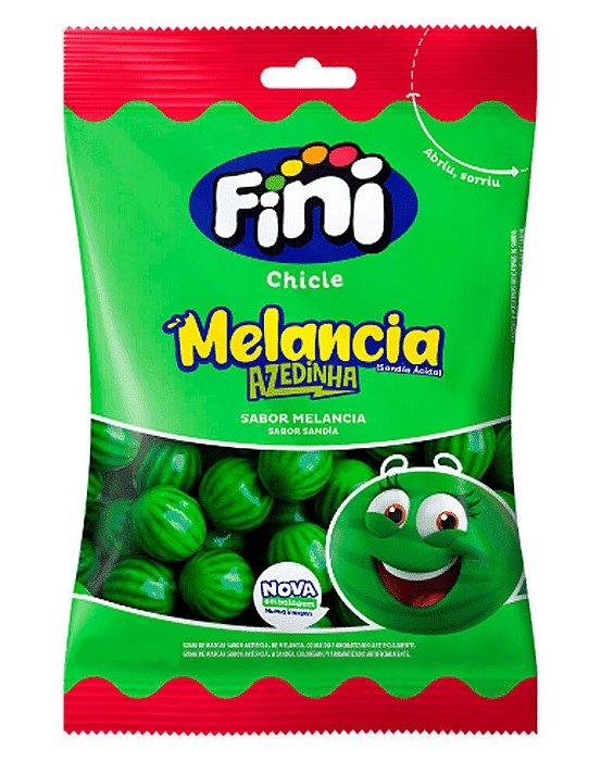 Chicle de Melância Azedinha 80g Fini
