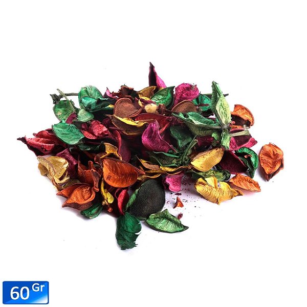 Folhas Secas Decorativa 60g Misto