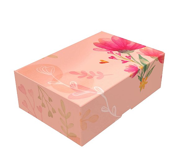 Caixa Practice p/ 6 Doces - Mothers Day 4x12x8cm - 1 Unidade