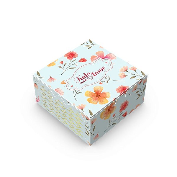 Caixa Essencial Tudo Com Amor p/4 Doces - Com Carinho - 1 Unidade