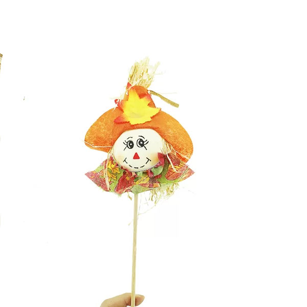 Cabeça de Espantalho Decorativo Sortido 30cm
