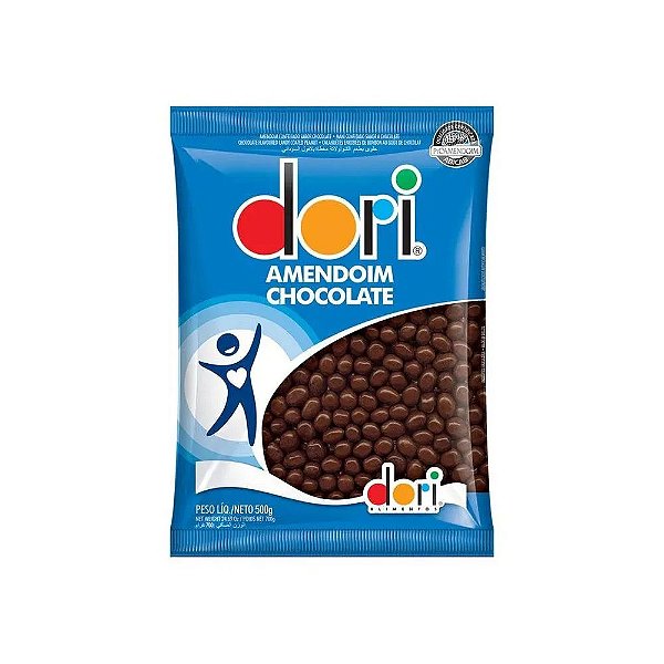 Confeito de Amendoim com Chocolate 500g DORI