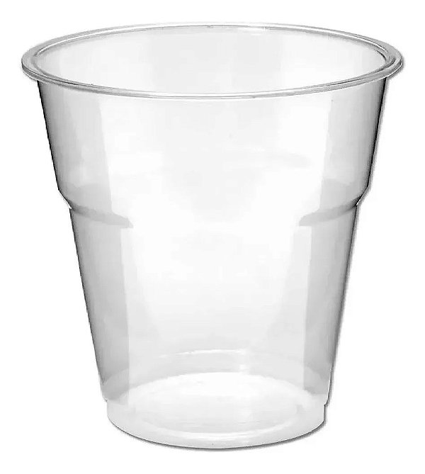 Copo Descartável Premium Cristal 300 ml - 50 Unidades