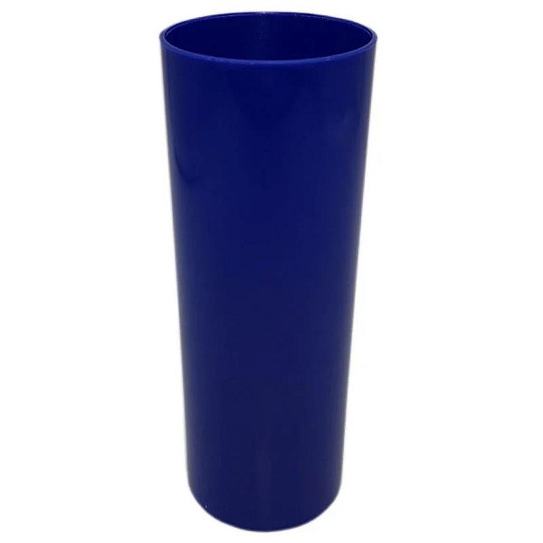 Copo Long Drink Azul Leitoso 350 ml