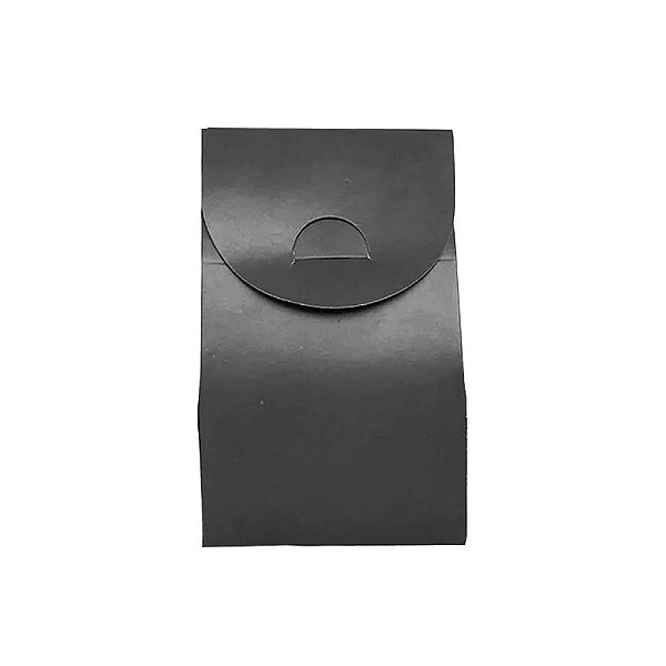 Caixinhas para Lembrancinha Caixa Milk Preto 11x7cm - 8 Unidades