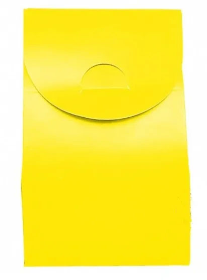 Caixinhas para Lembrancinha Caixa Milk Amarelo 11x7cm - 8 Unidades