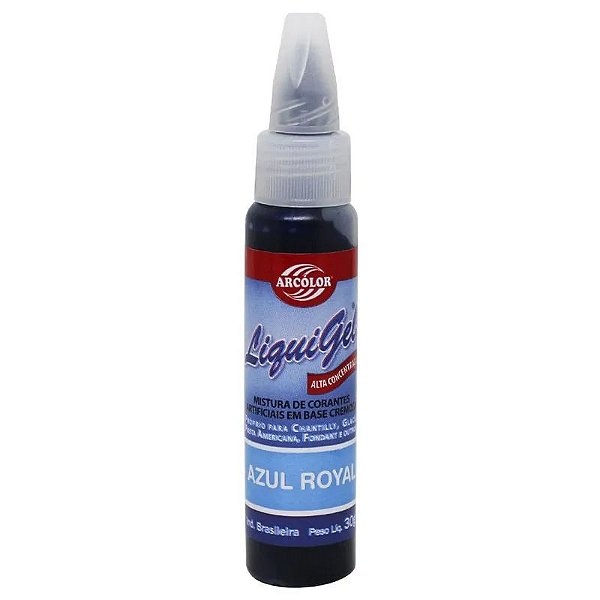 Corante Liquidgel Azul Royal 30g Arcolor