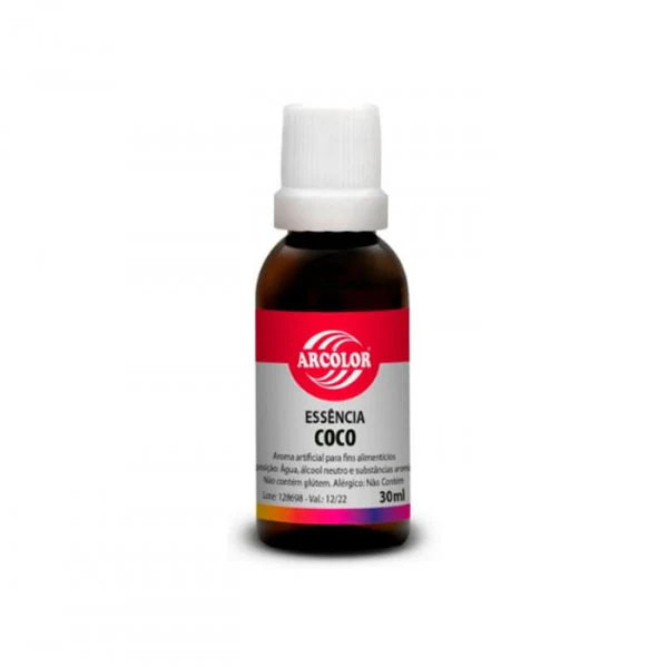 Essência de Coco - 30ml - Arcolor